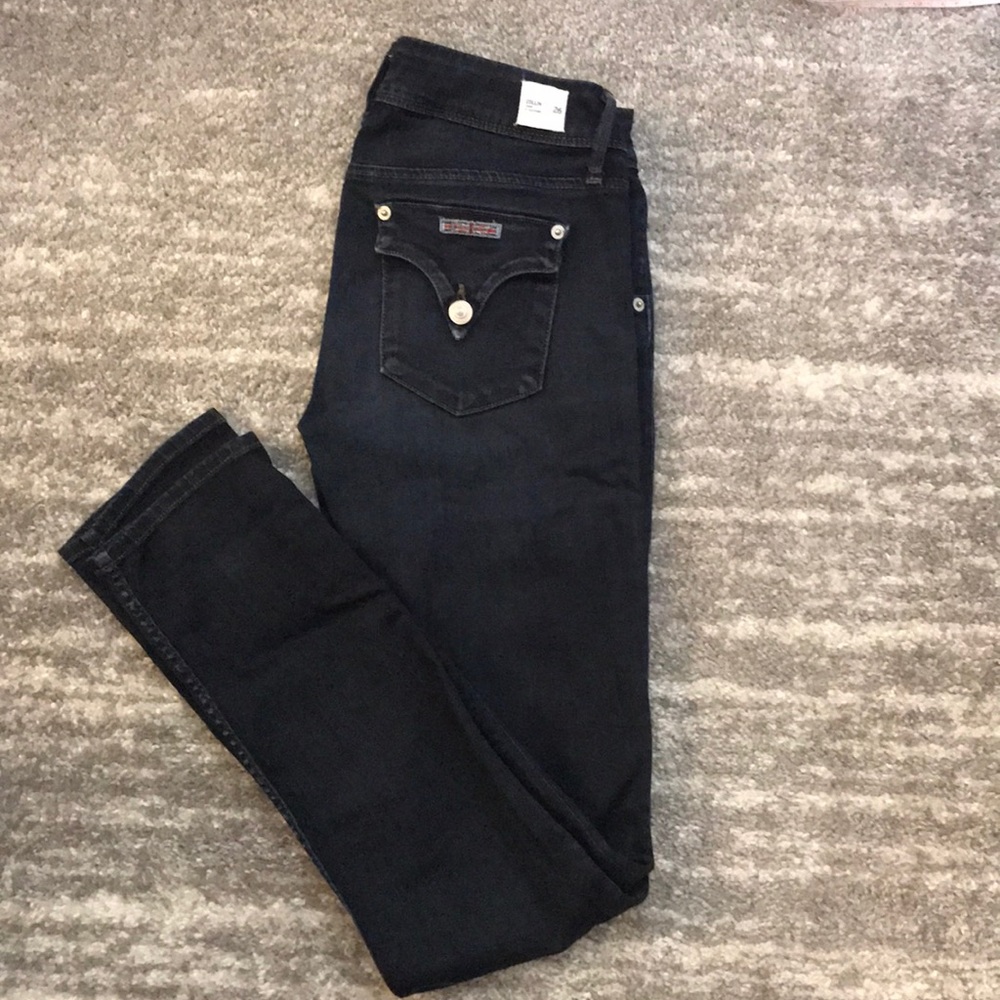 Hudson dark wash skinny jeans | size 26
